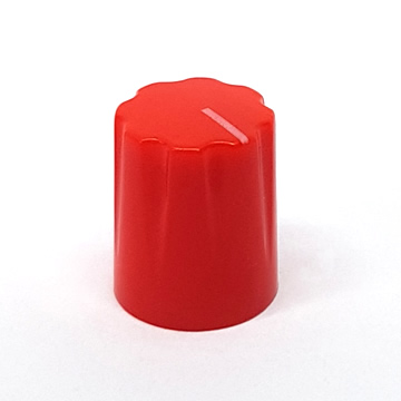 Davies 1900h Style Knob - Red - Click Image to Close